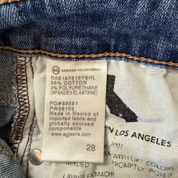 AG Jeans Mari High Slim Straight (size 28) - Picture 7 of 11